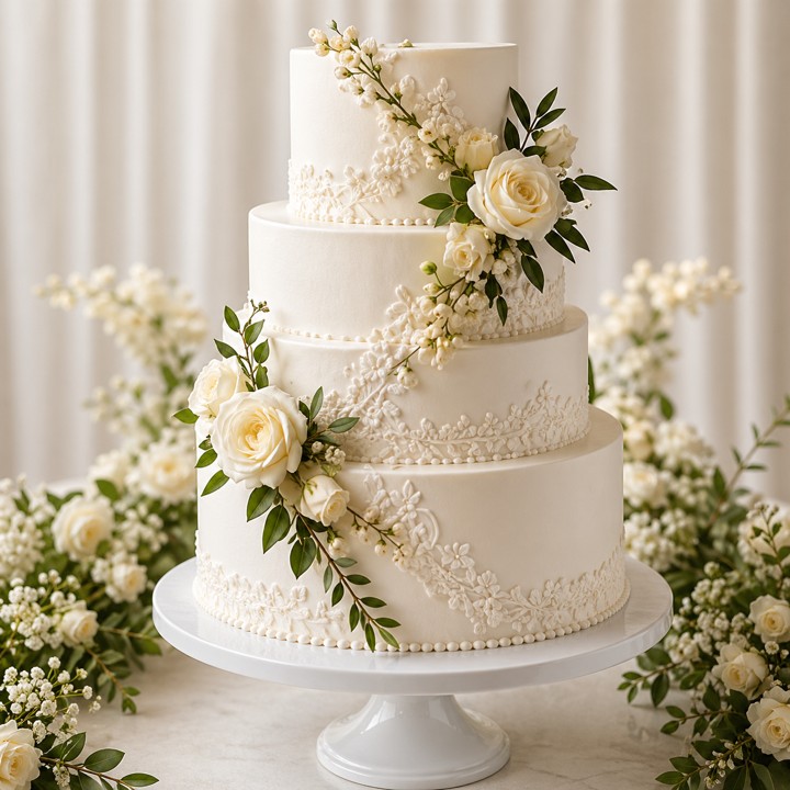 Wedding Tire Cake